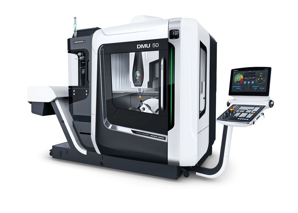 5-Achs-Bearbeitungszentrum DMG Mori DMU 50 im artform-Maschinenpark